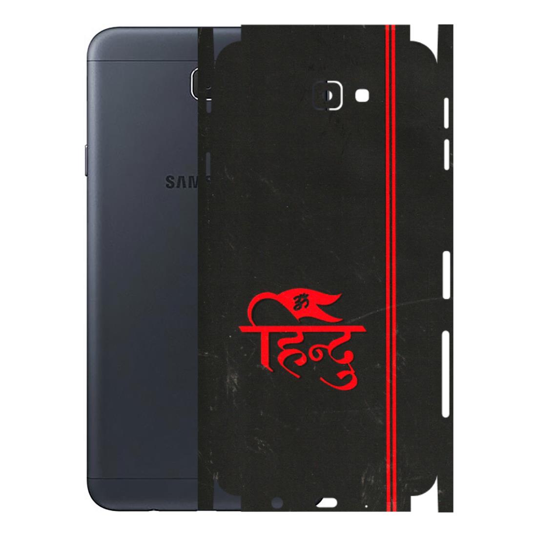 Samsung M/F/Note/Flip and C Phone Skins (All Models) - Hindu Black - 3D Embossed Finish (L-153) Samsung Galaxy J7 Prime