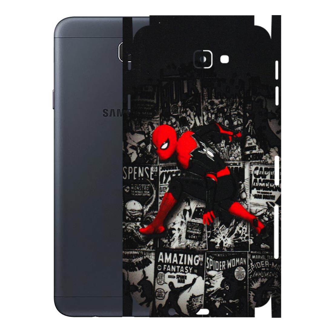Samsung M/F/Note/Flip and C Phone Skins (All Models) - SpiderMan New - 3D Embossed Finish (L-162) Samsung Galaxy J7 Prime