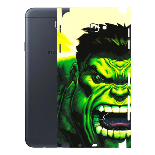 Samsung M/F/Note/Flip and C Phone Skins (All Models) - Hulk - 3D Embossed Finish (L-180) Samsung Galaxy J7 Prime