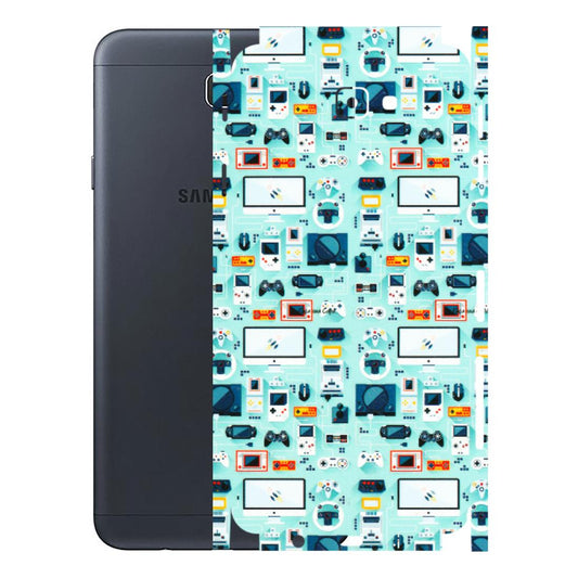 Samsung M/F/Note/Flip and C Phone Skins (All Models) - Gadgets Doodle - 3D Embossed Finish (L-184) Samsung Galaxy J7 Prime