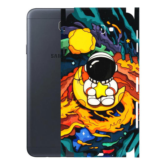Samsung M/F/Note/Flip and C Phone Skins (All Models) - Baby Astronaut - 3D Embossed Finish (L-197) Samsung Galaxy J7 Prime