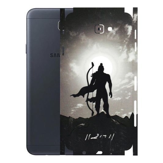 Samsung M/F/Note/Flip and C Phone Skins (All Models) - Jai Siya Ram - 3D Embossed Finish (L-200) Samsung Galaxy J7 Prime