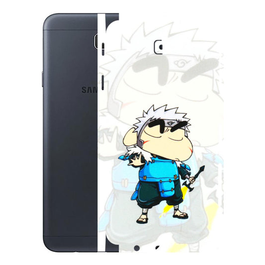 Samsung M/F/Note/Flip and C Phone Skins (All Models) - Angry Young Shinchan - 3D Embossed Finish (L-226) Samsung Galaxy J7 Prime