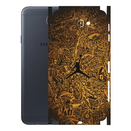 Samsung M/F/Note/Flip and C Phone Skins (All Models) - Premium Gold Basketball Player - 3D Embossed Finish (L-236) Samsung Galaxy J7 Prime