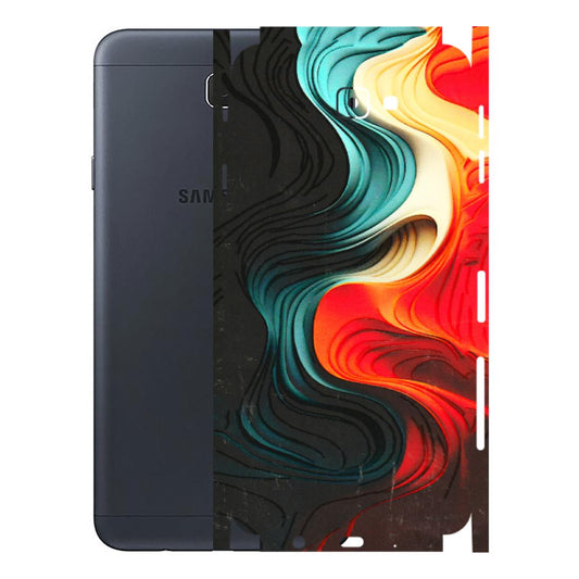 Samsung M/F/Note/Flip and C Phone Skins (All Models) - The Silky Swirl - 3D Embossed Finish (L-240) Samsung Galaxy J7 Prime