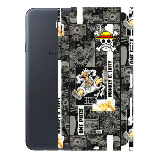 Samsung M/F/Note/Flip and C Phone Skins (All Models) - Cuffy Anime MonkeyCamic - 3D Embossed Finish (L-242) Samsung Galaxy J7 Prime