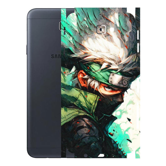 Samsung M/F/Note/Flip and C Phone Skins (All Models) - Kakashi Side Profile - 3D Embossed Finish (L-249) Samsung Galaxy J7 Prime