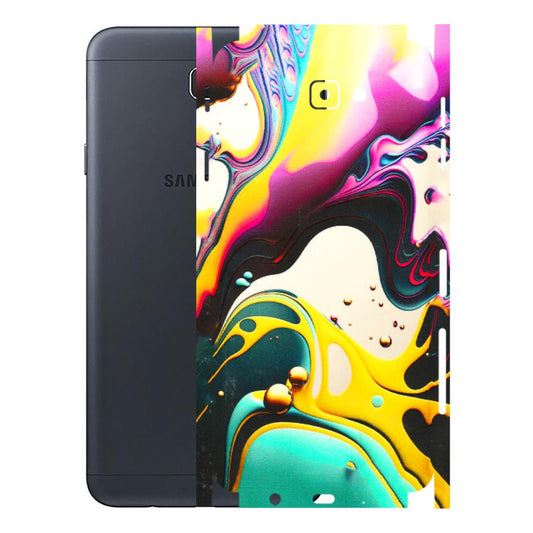 Samsung M/F/Note/Flip and C Phone Skins (All Models) - Multicolor Abstract pattern - 3D Embossed Finish (L-254) Samsung Galaxy J7 Prime