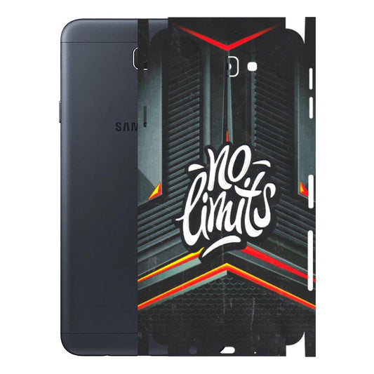 Samsung M/F/Note/Flip and C Phone Skins (All Models) - No Limits - 3D Embossed Finish (L-286) Samsung Galaxy J7 Prime