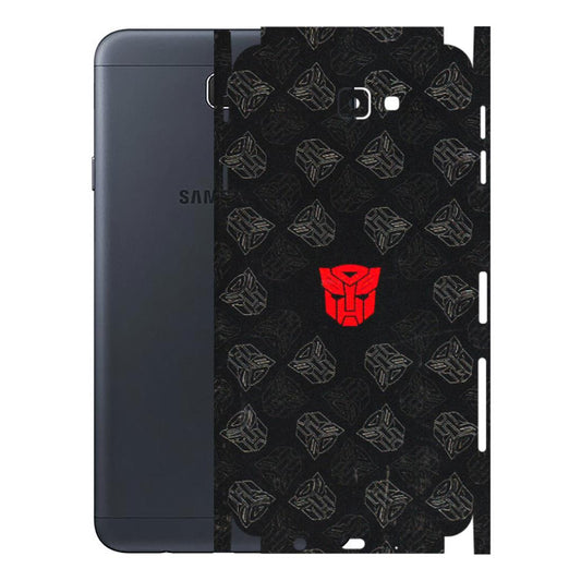 Samsung M/F/Note/Flip and C Phone Skins (All Models) - Transformers Devastation - 3D Embossed Finish (L-301) Samsung Galaxy J7 Prime