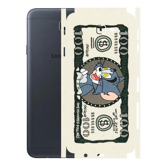 Samsung M/F/Note/Flip and C Phone Skins (All Models) - Tom Hundred Dollar - 3D Embossed Finish (L-324) Samsung Galaxy J7 Prime