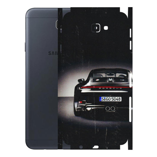 Samsung M/F/Note/Flip and C Phone Skins (All Models) - New Black Porsche GT3 - 3D Embossed Finish (L-327) Samsung Galaxy J7 Prime