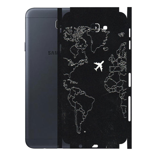 Samsung M/F/Note/Flip and C Phone Skins (All Models) - Never Ending Travel - 3D Embossed Finish (L-79) Samsung Galaxy J7 Prime