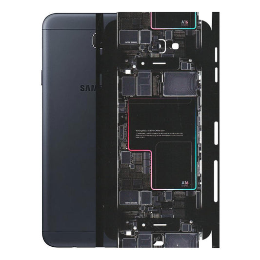 Samsung M/F/Note/Flip and C Phone Skins (All Models) - Motherboard Circuit Layout - Matte Finish (M-117) Samsung Galaxy J7 Prime