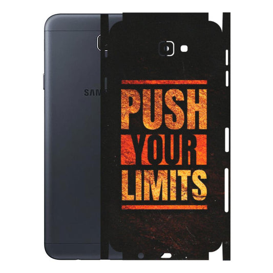 Samsung M/F/Note/Flip and C Phone Skins (All Models) - Push Your Limits - Matte Finish (M-118) Samsung Galaxy J7 Prime