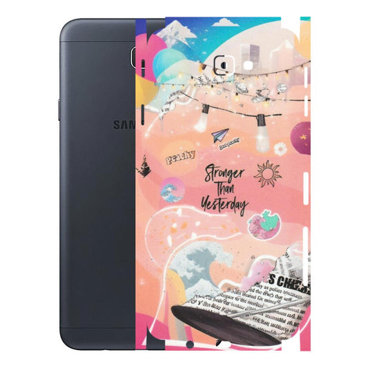 Samsung M/F/Note/Flip and C Phone Skins (All Models) - Stronger Then Yesterday - Matte Finish (M-128) Samsung Galaxy J7 Prime