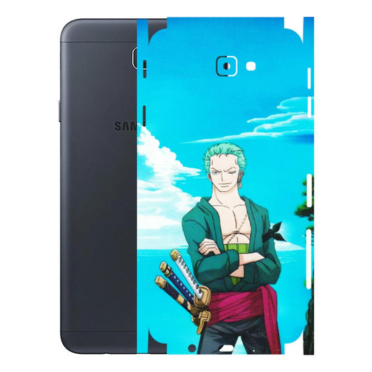 Samsung M/F/Note/Flip and C Phone Skins (All Models) - Cool Swordman Zoro Anime - Matte Finish (M-143) Samsung Galaxy J7 Prime