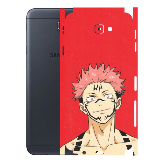 Samsung M/F/Note/Flip and C Phone Skins (All Models) - Ryomen Sukuna Fun Anime - Matte Finish (M-153) Samsung Galaxy J7 Prime