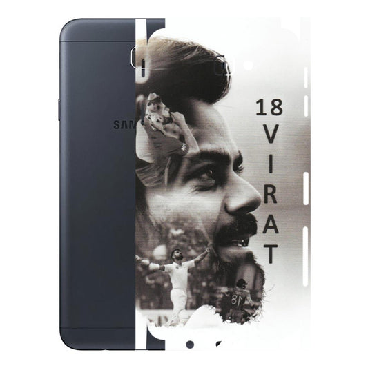 Samsung M/F/Note/Flip and C Phone Skins (All Models) - Virat Kohli Cricketer - Matte Finish (M-163) Samsung Galaxy J7 Prime