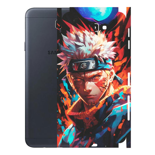 Samsung M/F/Note/Flip and C Phone Skins (All Models) - Anime Ferocious Character - Matte Finish (M-44) Samsung Galaxy J7 Prime