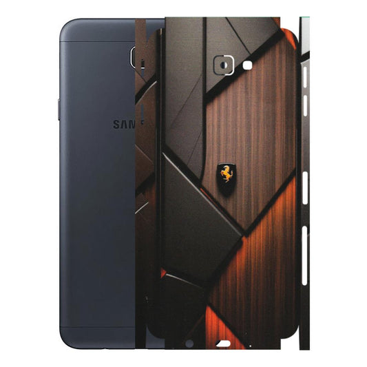Samsung M/F/Note/Flip and C Phone Skins (All Models) - Lambo Beauty Wood Pattern Sober - Matte Finish (M-51) Samsung Galaxy J7 Prime