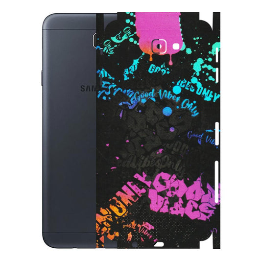 Samsung M/F/Note/Flip and C Phone Skins (All Models) - Majestic Black Vibes - Matte Finish (M-62) Samsung Galaxy J7 Prime