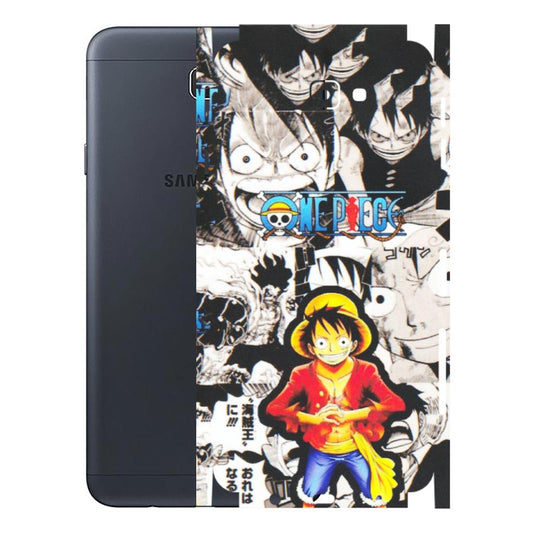 Samsung M/F/Note/Flip and C Phone Skins (All Models) - One Piece B&W - Matte Finish (M-63) Samsung Galaxy J7 Prime