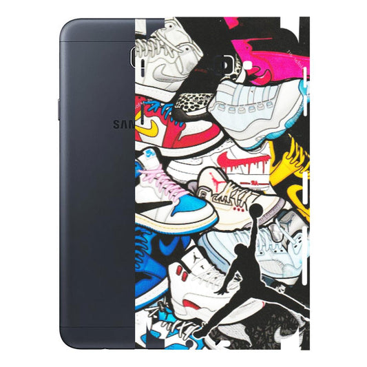 Samsung M/F/Note/Flip and C Phone Skins (All Models) - Jordan Sneakers Fan - Matte Finish (M-80) Samsung Galaxy J7 Prime
