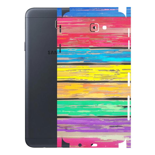 Samsung M/F/Note/Flip and C Phone Skins (All Models) - Multi Colour Wooden Wall - Matte Finish (M-96) Samsung Galaxy J7 Prime