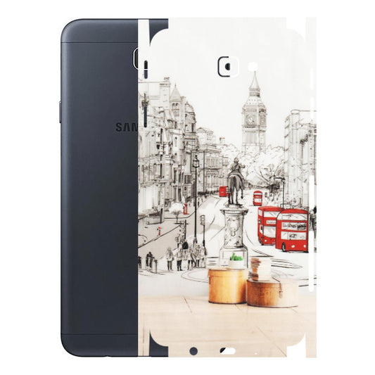 Samsung M/F/Note/Flip and C Phone Skins (All Models) - London Street - Transparent Finish (T-02) Samsung Galaxy J7 Prime