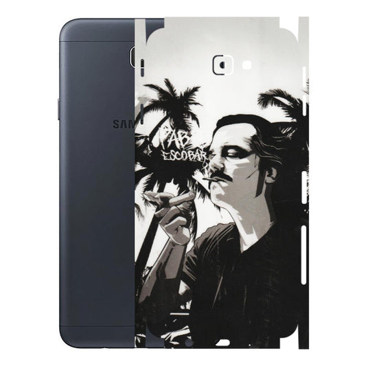 Samsung M/F/Note/Flip and C Phone Skins (All Models) - Pab Escobar - Transparent Finish (T-05) Samsung Galaxy J7 Prime