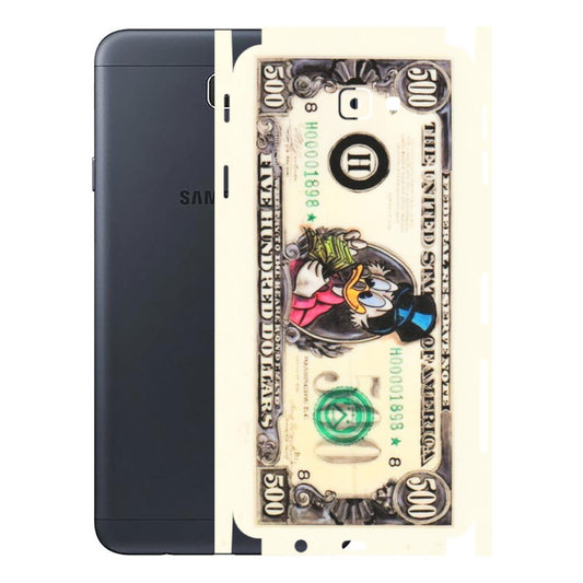 Samsung M/F/Note/Flip and C Phone Skins (All Models) - Five Hundred Dollar Duck - Transparent Finish (T-15) Samsung Galaxy J7 Prime