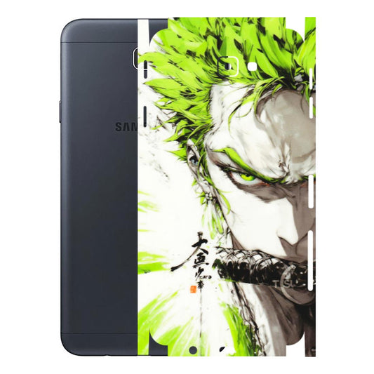 Samsung M/F/Note/Flip and C Phone Skins (All Models) - Roro Taku Anime - Transparent Finish (T-18) Samsung Galaxy J7 Prime