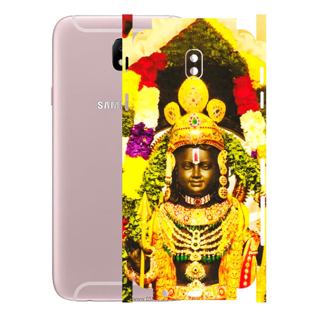 Samsung M/F/Note/Flip and C Phone Skins (All Models) - Ram Lalla Ayodhya - 3D Embossed Finish (L-103) Samsung Galaxy J7 Pro