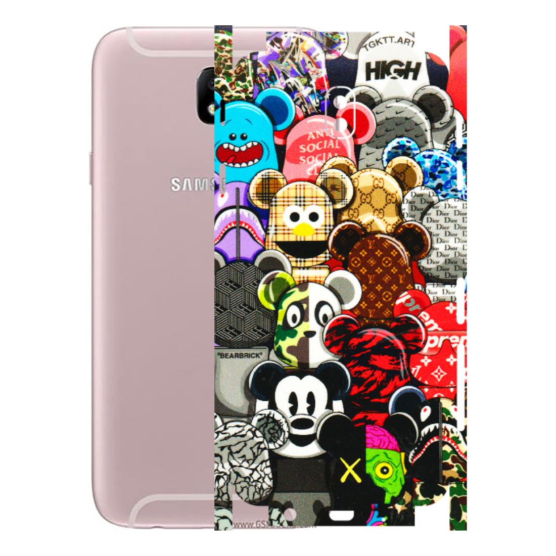 Samsung M/F/Note/Flip and C Phone Skins (All Models) - More Mickey Mouses - 3D Embossed Finish (L-118) Samsung Galaxy J7 Pro