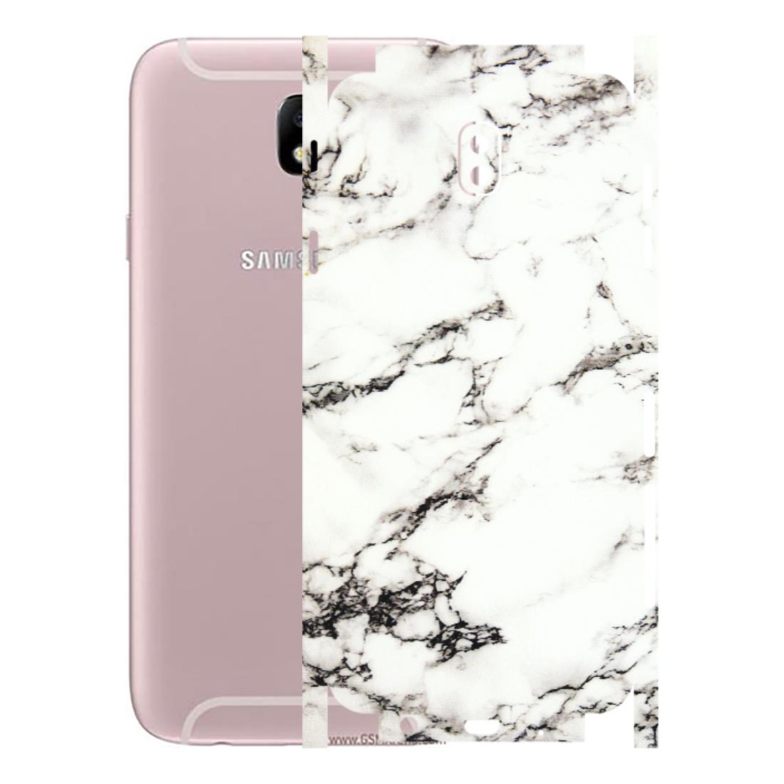 Samsung M/F/Note/Flip and C Phone Skins (All Models) - Black and White Marble Texture - 3D Embossed Finish (L-124) Samsung Galaxy J7 Pro