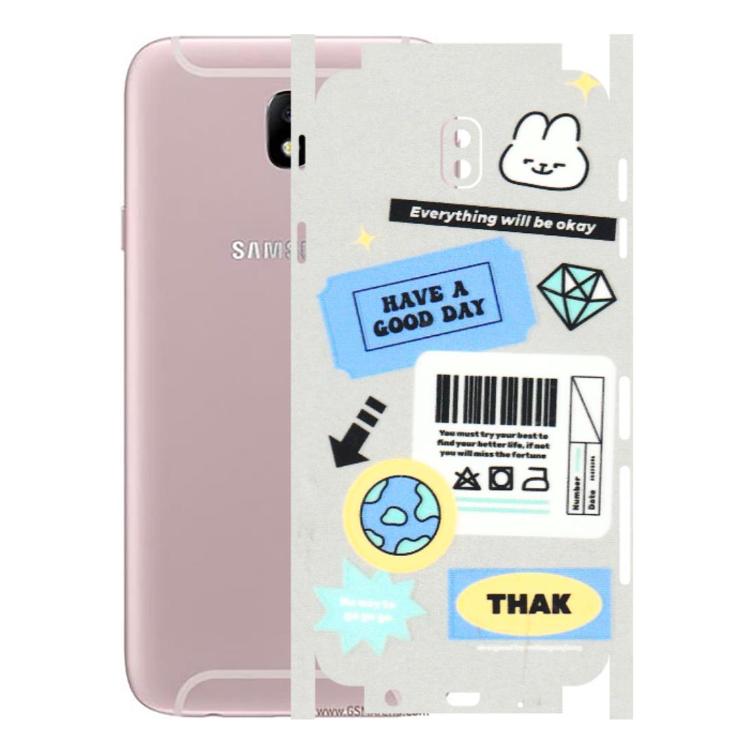 Samsung M/F/Note/Flip and C Phone Skins (All Models) - Will Be Okay Design - 3D Embossed Finish (L-316) Samsung Galaxy J7 Pro