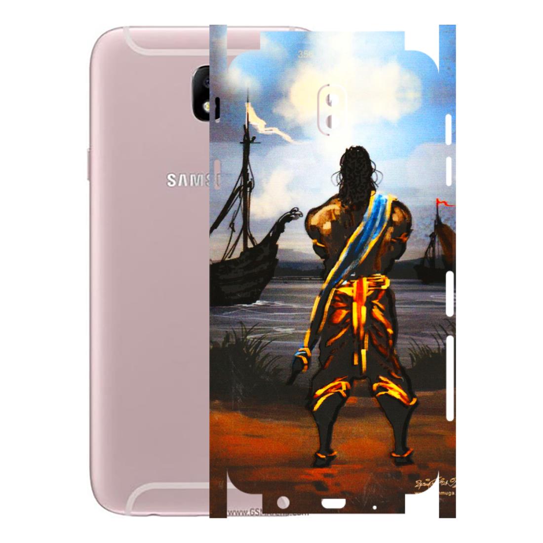 Samsung M/F/Note/Flip and C Phone Skins (All Models) - Heavenly God Figure - 3D Embossed Finish (L-34) Samsung Galaxy J7 Pro