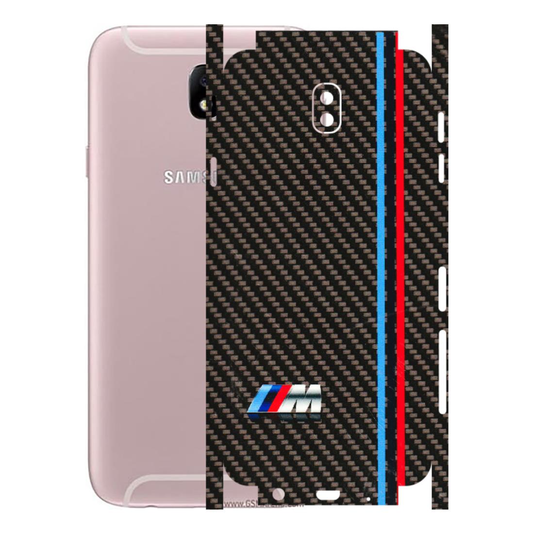Samsung M/F/Note/Flip and C Phone Skins (All Models) - BM Carbon Fiber Feels - 3D Embossed Finish (L-38) Samsung Galaxy J7 Pro