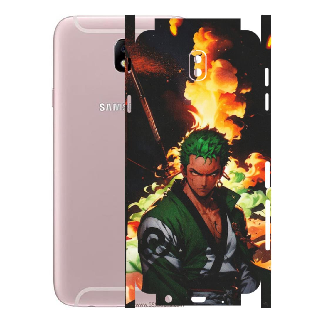 Samsung M/F/Note/Flip and C Phone Skins (All Models) - Roronoa Zoro - Matte Finish (M-102) Samsung Galaxy J7 Pro