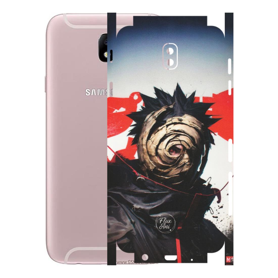 Samsung M/F/Note/Flip and C Phone Skins (All Models) - Obito Uchiha Cool Anime - Matte Finish (M-134) Samsung Galaxy J7 Pro