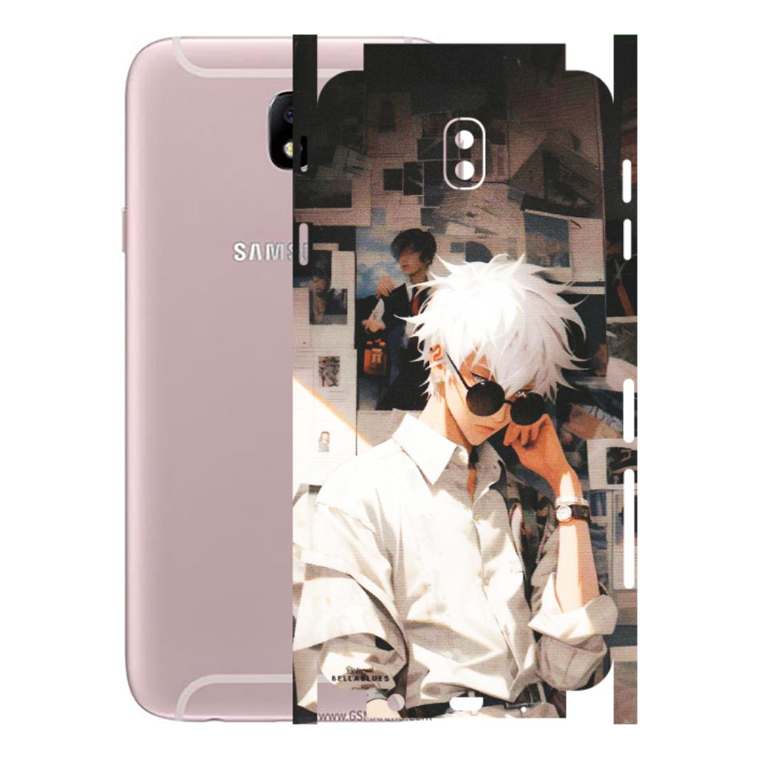 Samsung M/F/Note/Flip and C Phone Skins (All Models) - Gojo Satoru Jujustu Kaisen Anime - Matte Finish (M-156) Samsung Galaxy J7 Pro