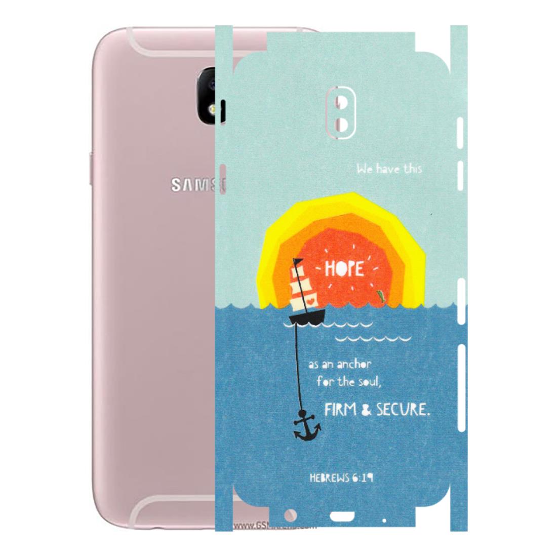 Samsung M/F/Note/Flip and C Phone Skins (All Models) - A Beautiful Sunset of Hope - Matte Finish (M-75) Samsung Galaxy J7 Pro