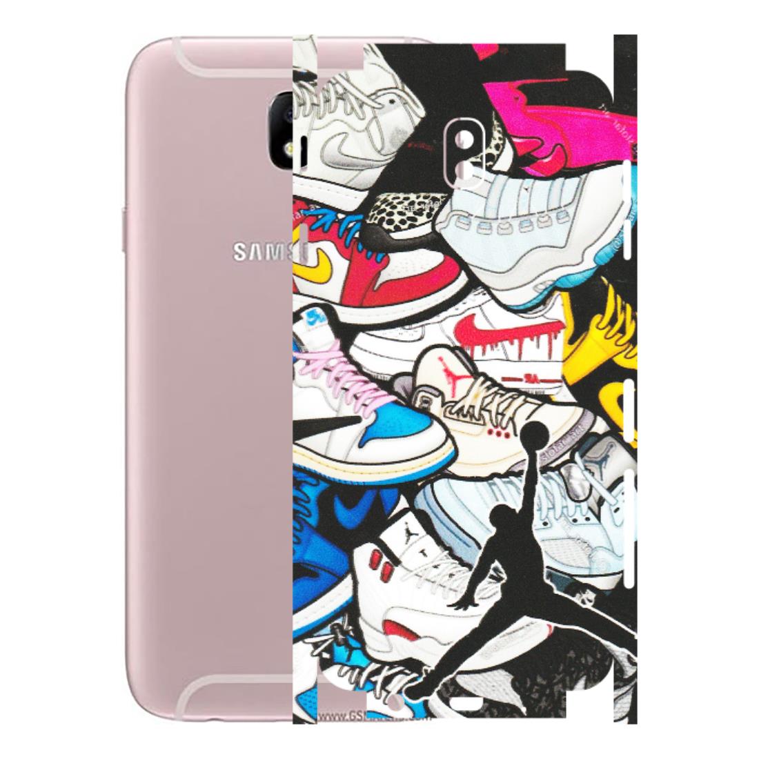 Samsung M/F/Note/Flip and C Phone Skins (All Models) - Jordan Sneakers Fan - Matte Finish (M-80) Samsung Galaxy J7 Pro