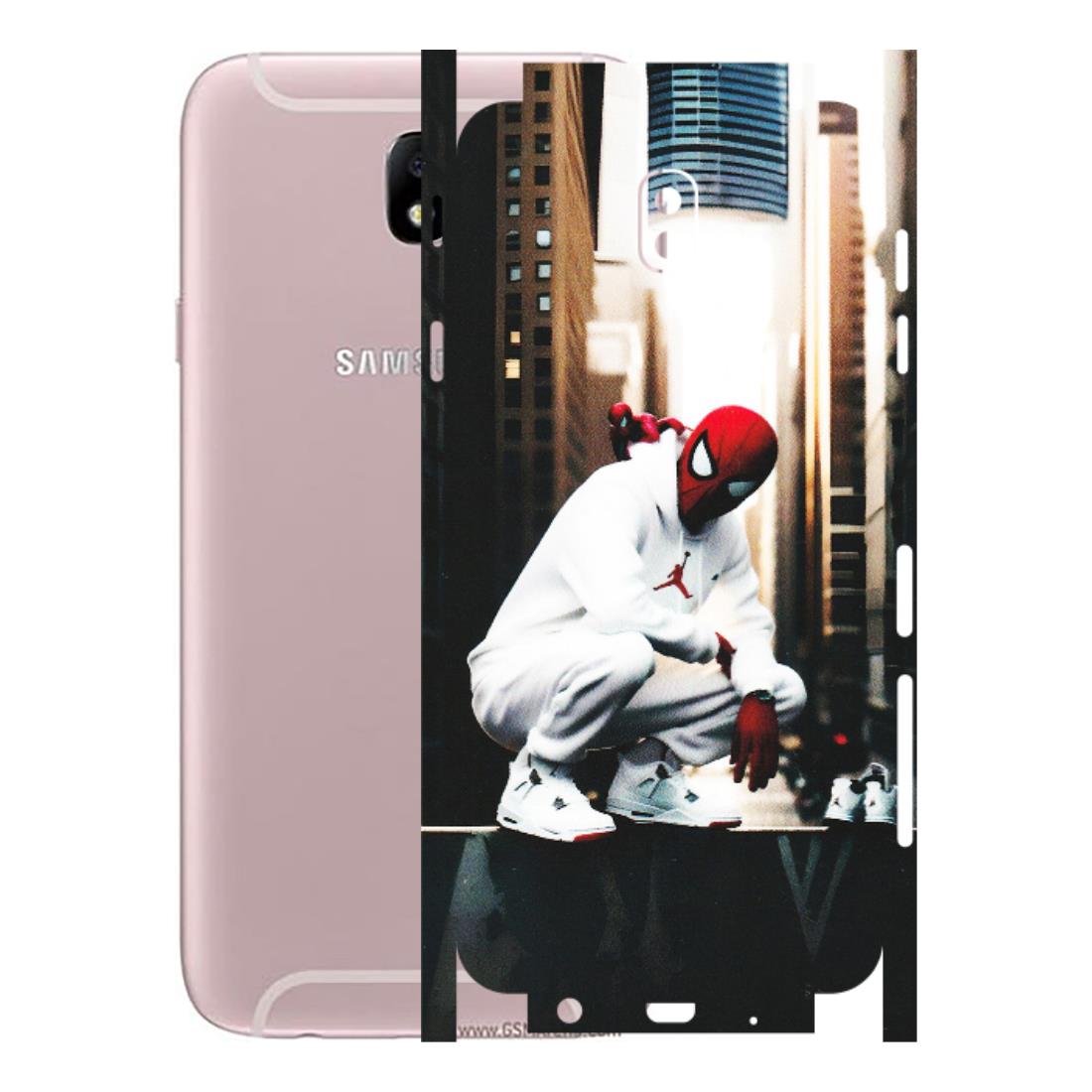 Samsung M/F/Note/Flip and C Phone Skins (All Models) - Sportsman Spider Man - Matte Finish (M-94) Samsung Galaxy J7 Pro
