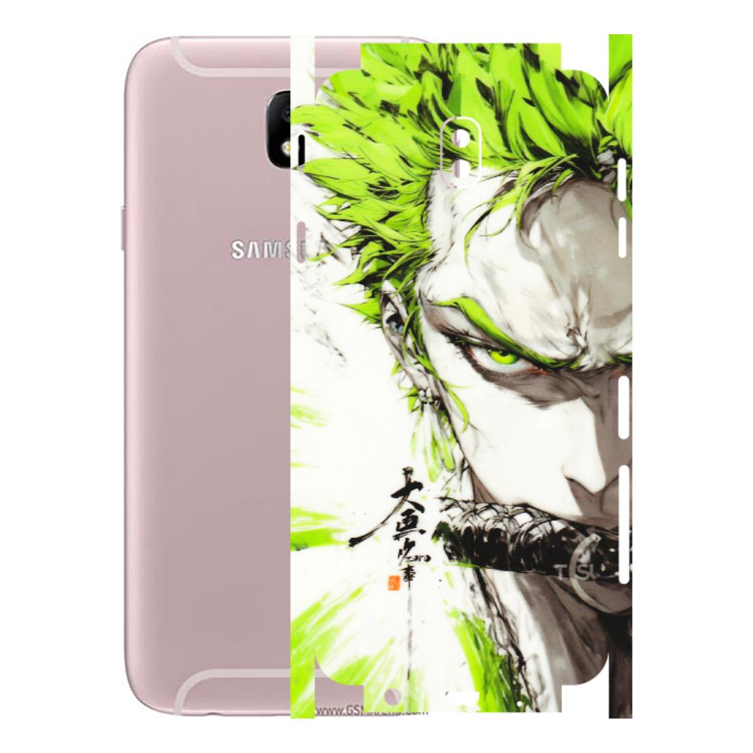 Samsung M/F/Note/Flip and C Phone Skins (All Models) - Roro Taku Anime - Transparent Finish (T-18) Samsung Galaxy J7 Pro