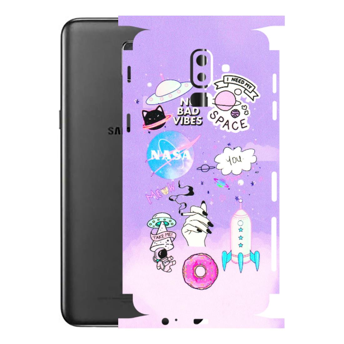 Samsung M/F/Note/Flip and C Phone Skins (All Models) - I Need My Nasa Skin - 3D Embossed Finish (L-149) Samsung Galaxy J8 2018