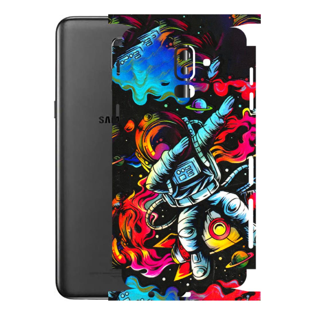Samsung M/F/Note/Flip and C Phone Skins (All Models) - Astronaut Dope - 3D Embossed Finish (L-191) Samsung Galaxy J8 2018