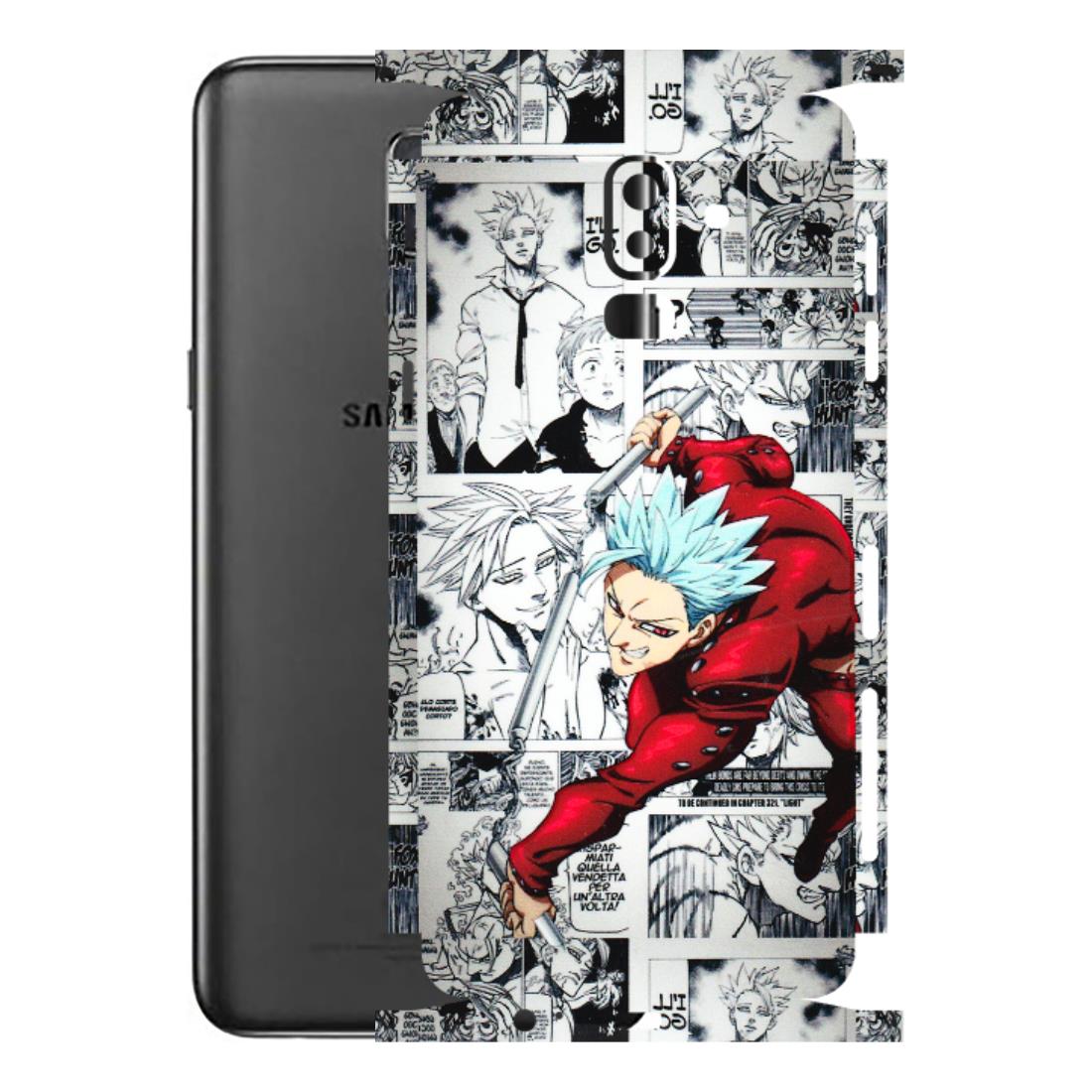 Samsung M/F/Note/Flip and C Phone Skins (All Models) - Anime Comic - 3D Embossed Finish (L-192) Samsung Galaxy J8 2018