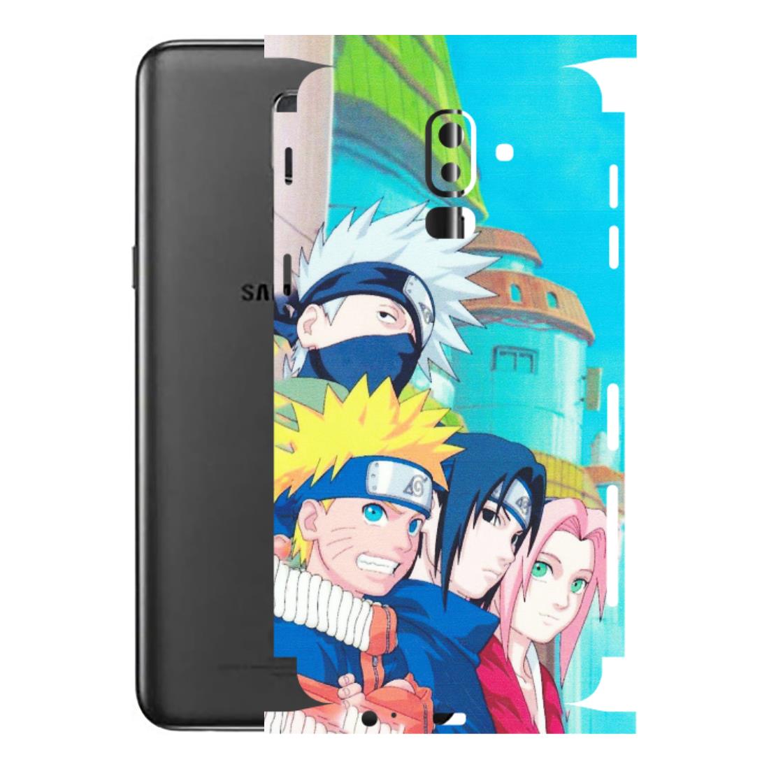 Samsung M/F/Note/Flip and C Phone Skins (All Models) - Team Minato And Kakashi - Matte Finish (M-101) Samsung Galaxy J8 2018